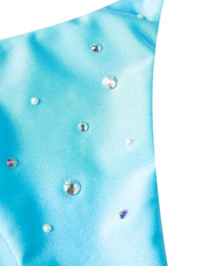 Alessandra Rich crystal-embellished lace-knit Bra - Farfetch