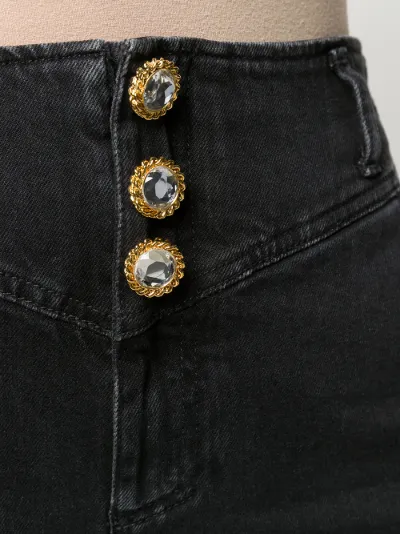 crystal embellished jeans