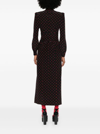 Alessandra rich polka dot dress knock off hotsell