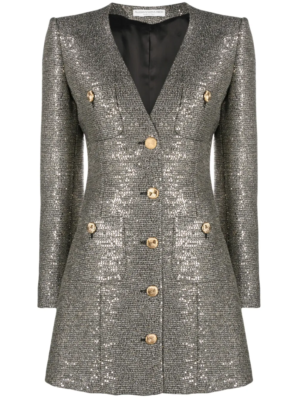 Alessandra rich 2024 blazer dress