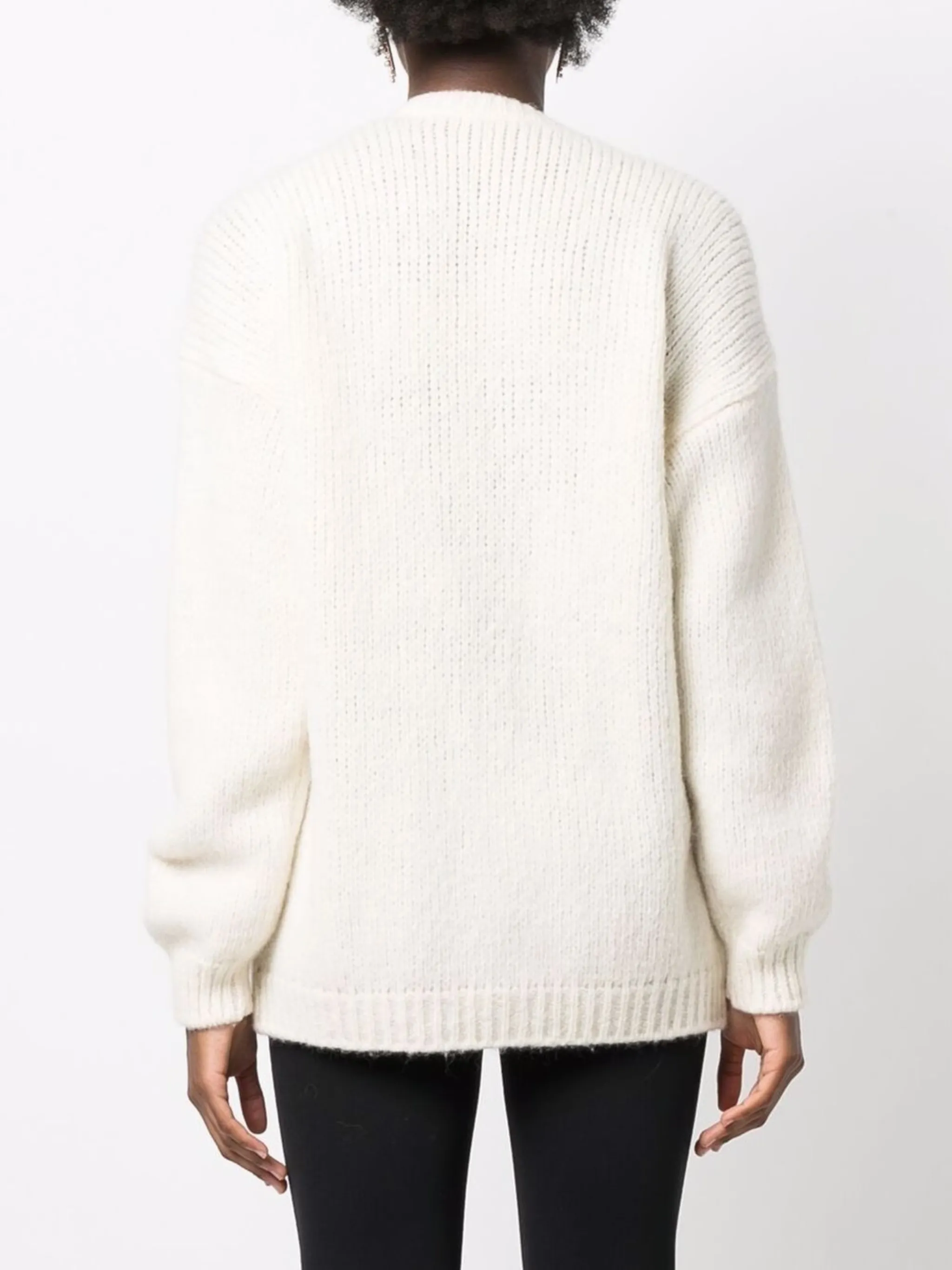 Vneck pearlembellished cardigan Alessandra Rich