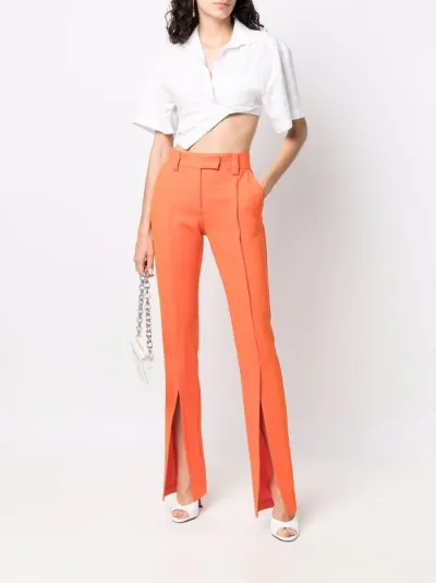 Pantaloni con spacco frontale | ALESSANDRO VIGILANTE | Eraldo.com