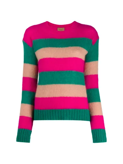 Maglione girocollo a righe orizzontali rosso di Gucci, €2.658 |  farfetch.com | Lookastic