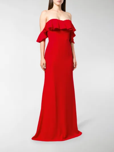 Alexander McQueen Abito da sera rosso | MODES
