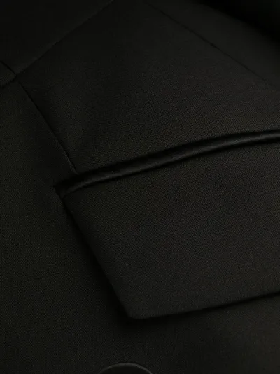 Alexander McQueen Abito modello blazer doppiopetto nero | MODES