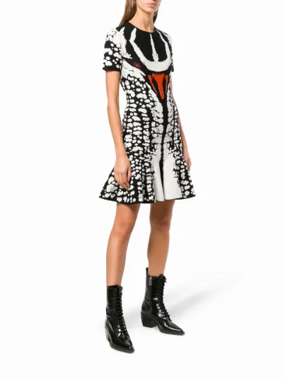 alexander mcqueen bug dress