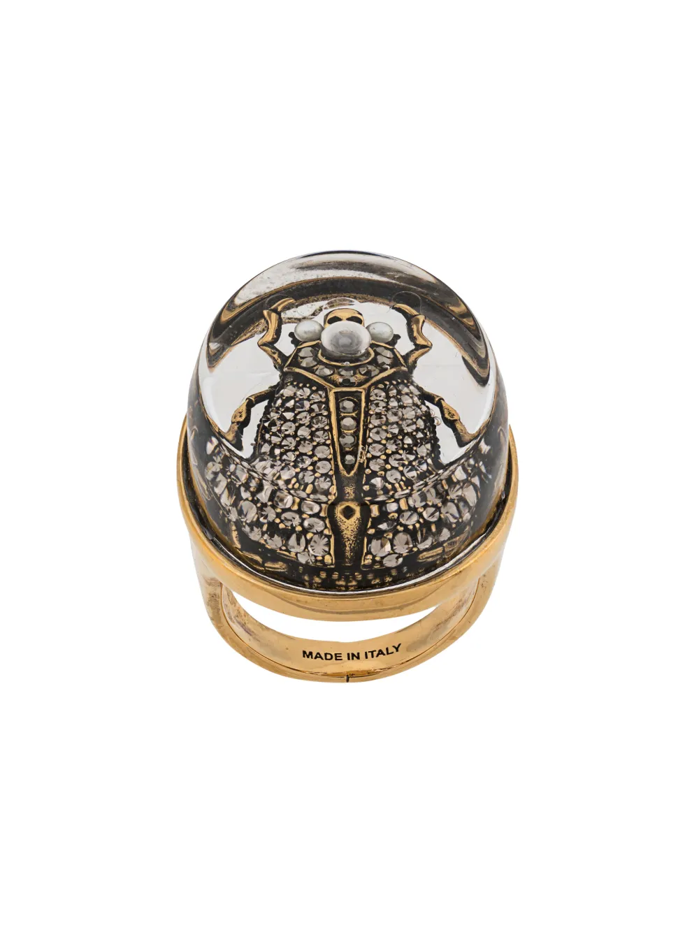 Alexander mcqueen deals beetle ring