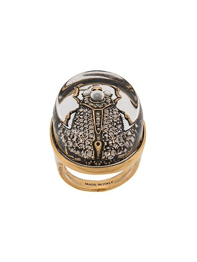 Alexander mcqueen discount beetle ring