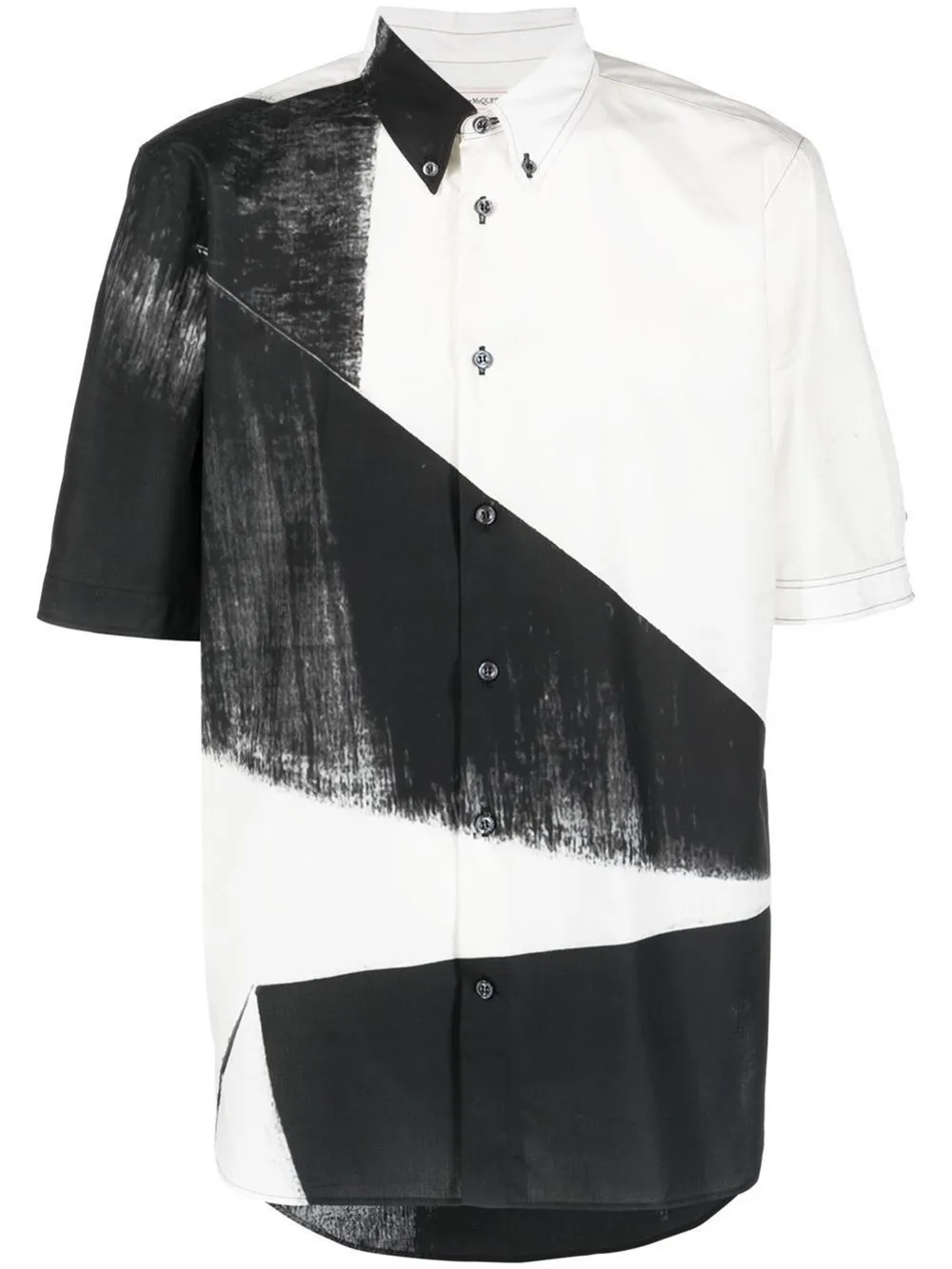 Alexander mcqueen short deals sleeve shirt