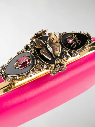 alexander mcqueen butterfly clutch