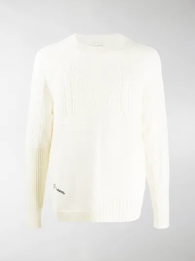 alexander mcqueen skull cable knit sweater