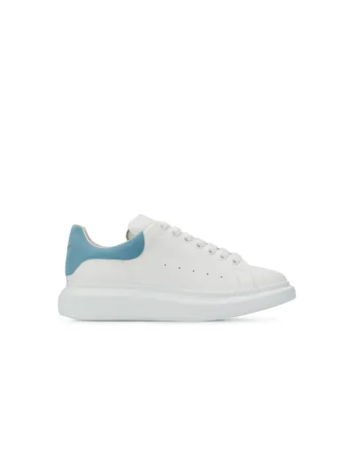 Alexander mcqueen sneaker da donna oversize bianca/azzurra thedoublef lacci  bianco - Stileo.it