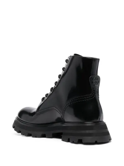 alexander mcqueen combat boots