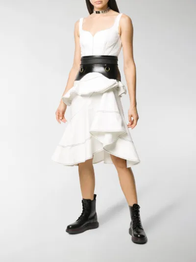 alexander mcqueen corset belt