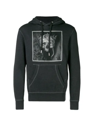 Alexander mcqueen skull on sale hoodie