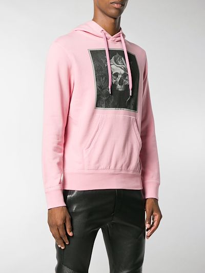 alexander mcqueen pink hoodie