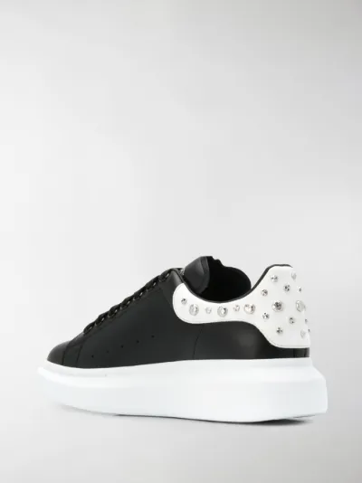 Alexander mcqueen crystal studded sneakers Clearance