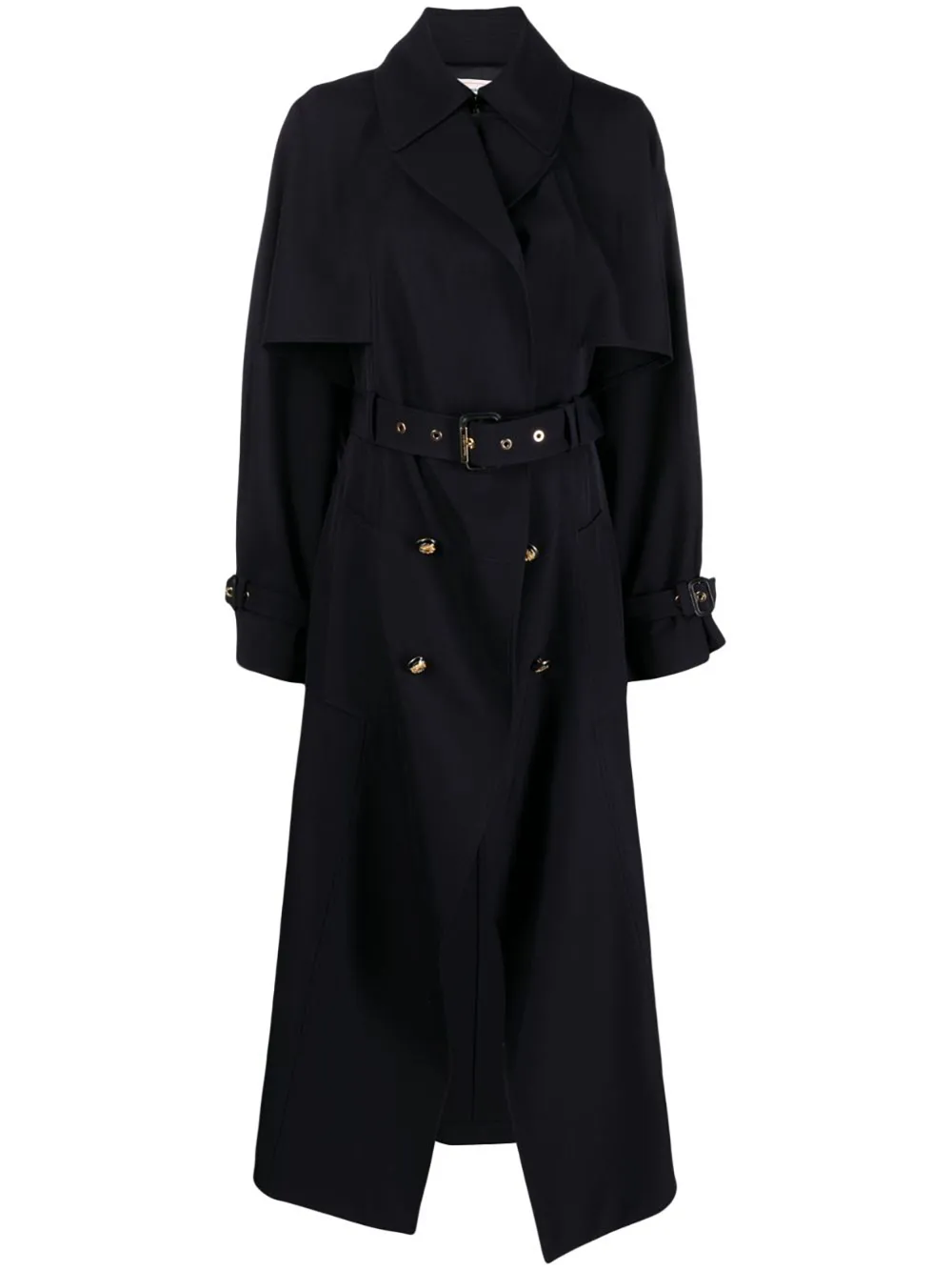 Alexander McQueen Cutaway Military trench coat Eraldo DE