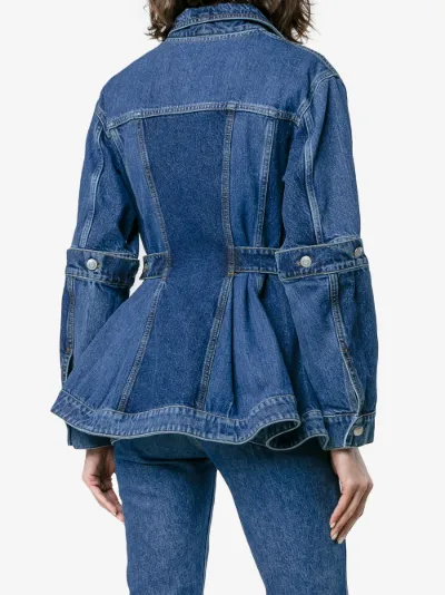 alexander mcqueen denim jacket