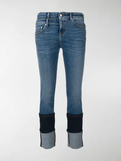 Alexander McQueen - double hem jeans