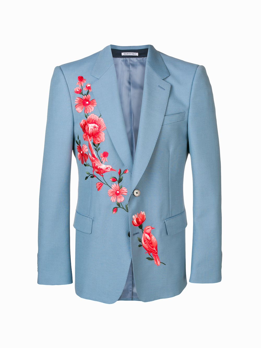 Alexander mcqueen floral store suit