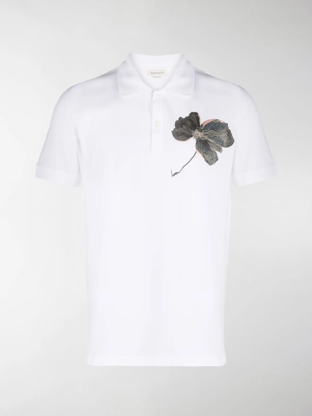 flower polo shirt