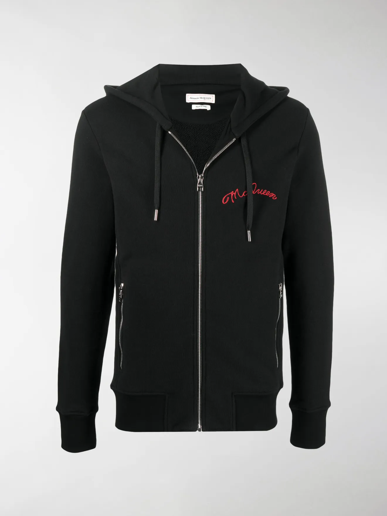 mcqueen black hoodie