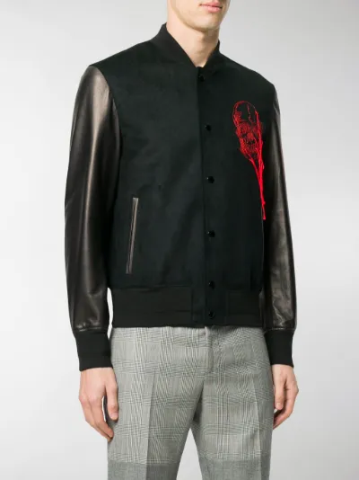 alexander mcqueen varsity jacket