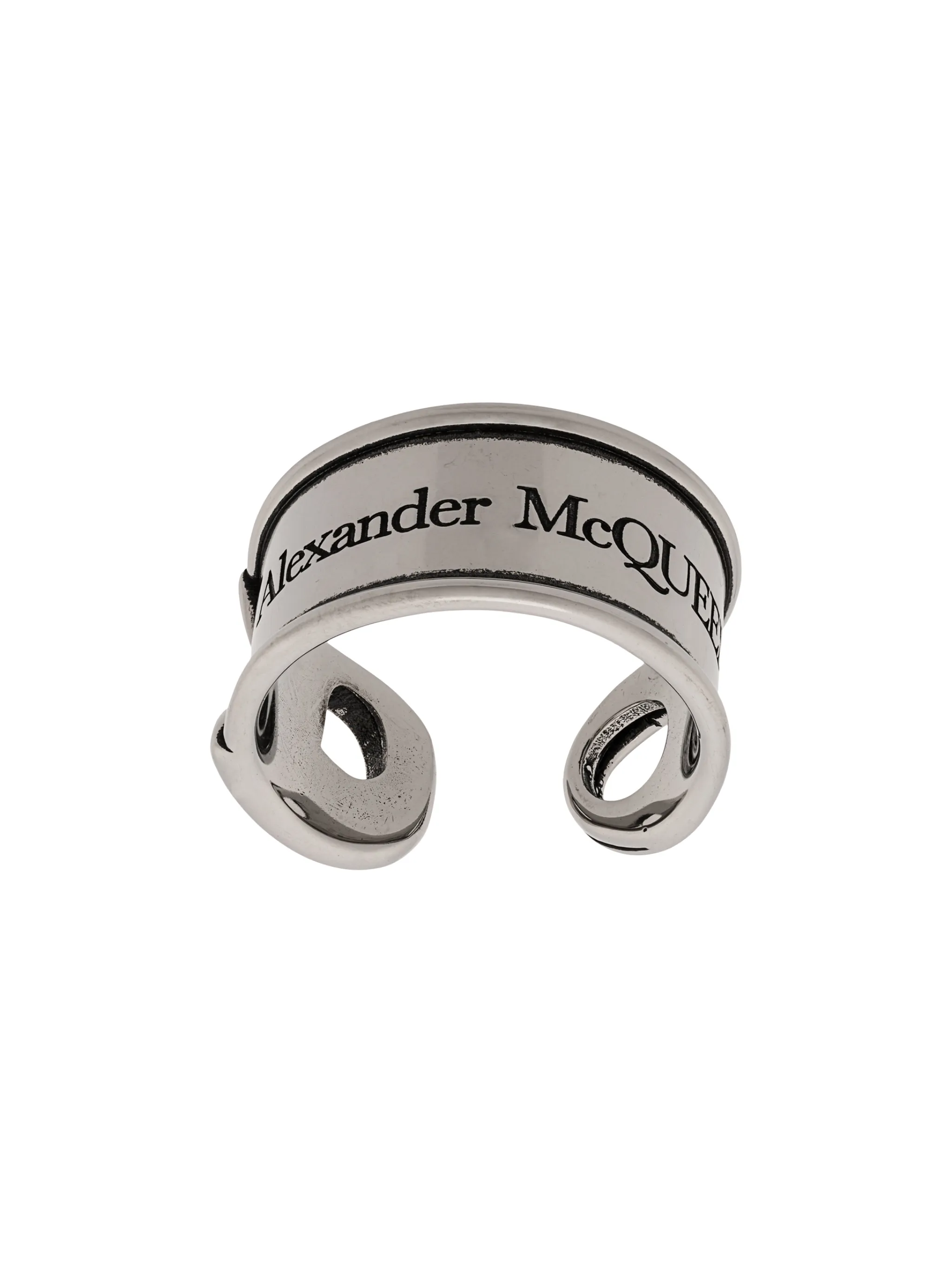 アクセサリー Alexander McQUEEN Safety Pin Ring Alexander McQueen Silver SAFETY PIN Ring men - Glamood Outlet