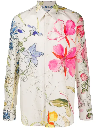 Alexander McQueen floral-print shirt | Eraldo.com DE