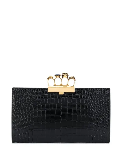alexander mcqueen clutch bag