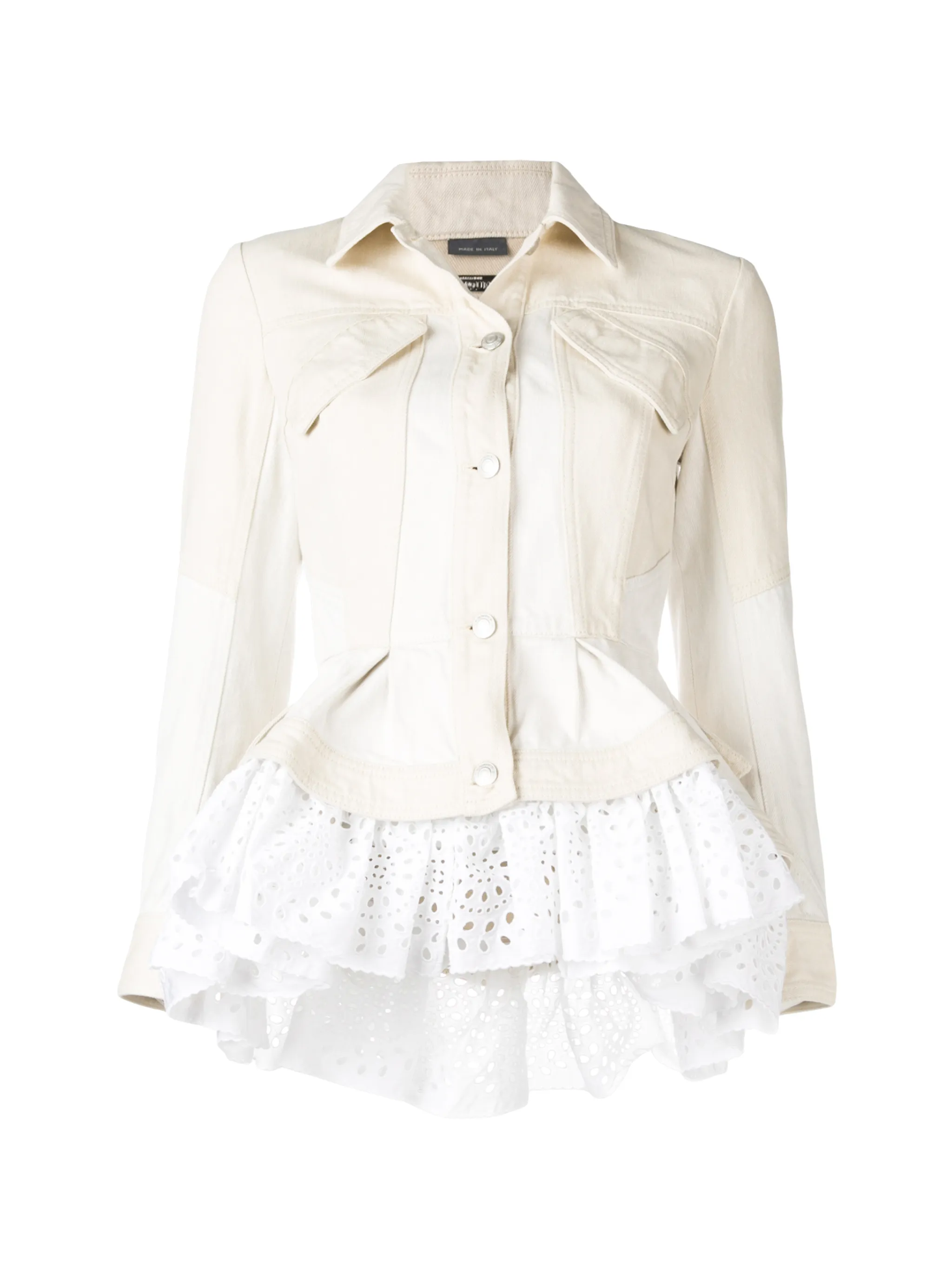 R & D.M.Co- オールドマンズテーラー フリル デコレーション コート “FRILL DECORATION COAT” 7128 |  iroma..aranciato