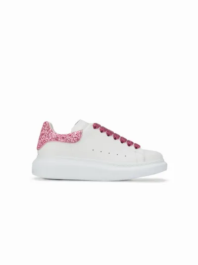 Alexander mcqueen rosa glitter online