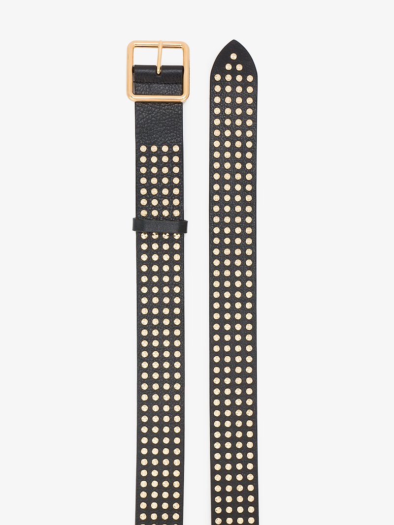 alexander mcqueen studded belt