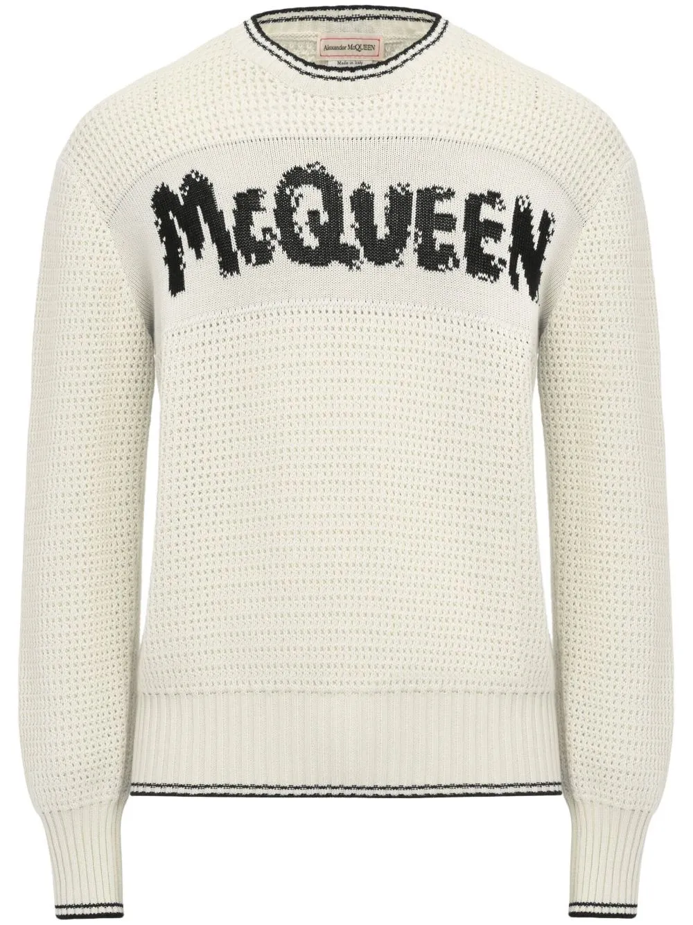 Alexander McQueen Graffiti crew neck jumper Eraldo FR