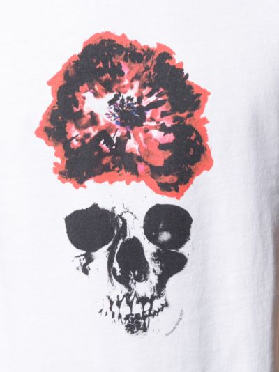 alexander mcqueen skull print t shirt