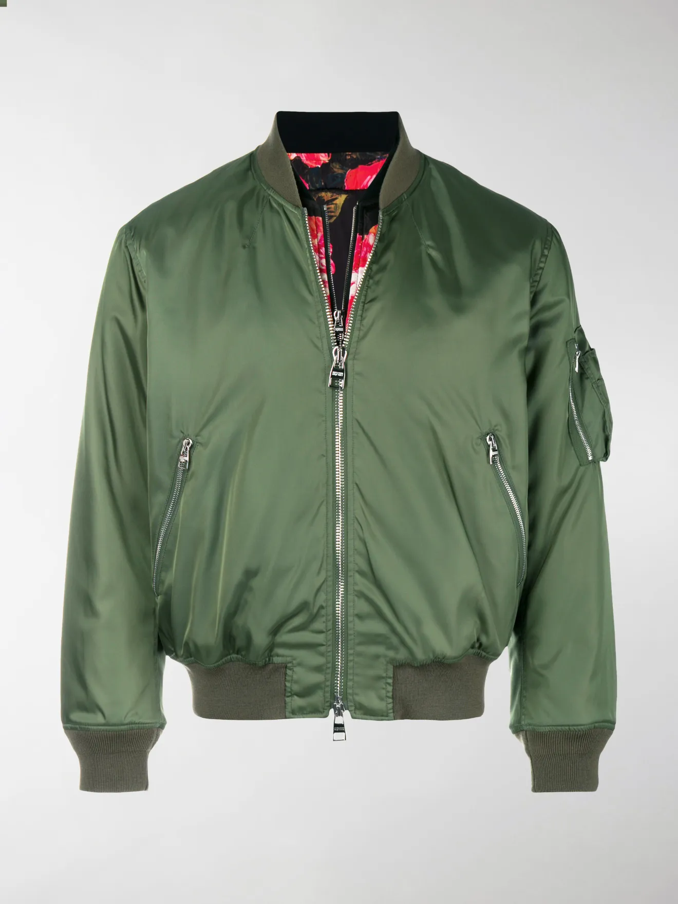 alexander mcqueen green leather jacket