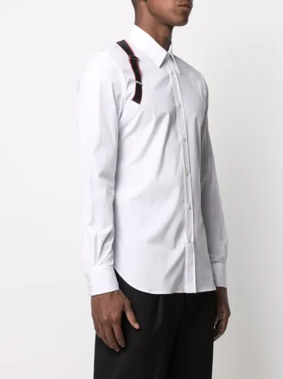 alexander mcqueen collar shirt