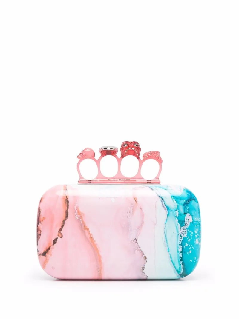alexander mcqueen knuckle bag