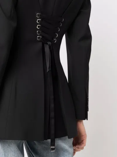 alexander mcqueen black blazer