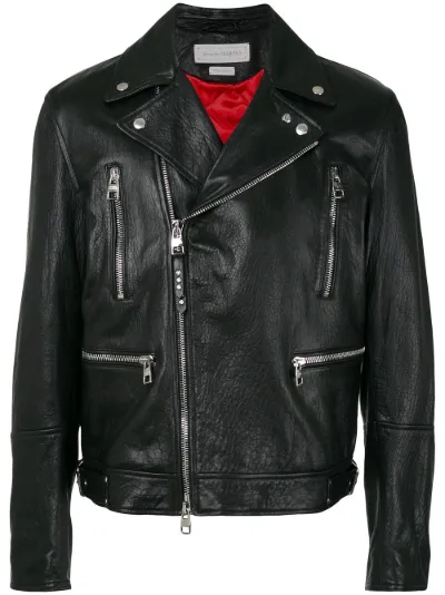 alexander mcqueen biker jacket