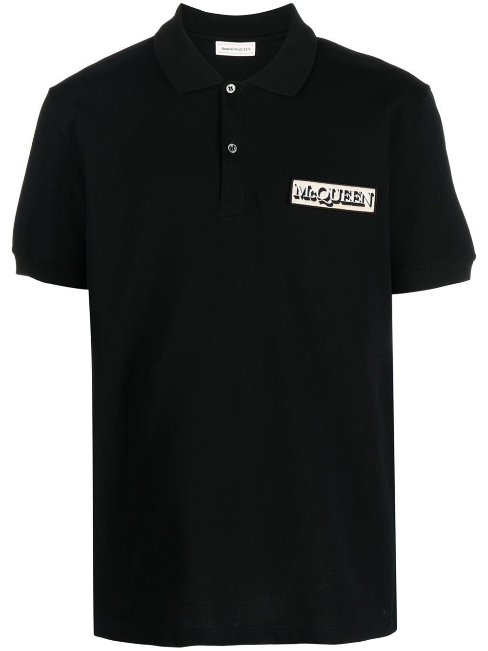 Alexander mcqueen 2024 black polo