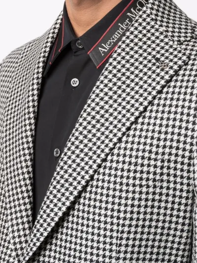 Alexander McQueen logo-tape long-sleeve shirt | Eraldo.com US