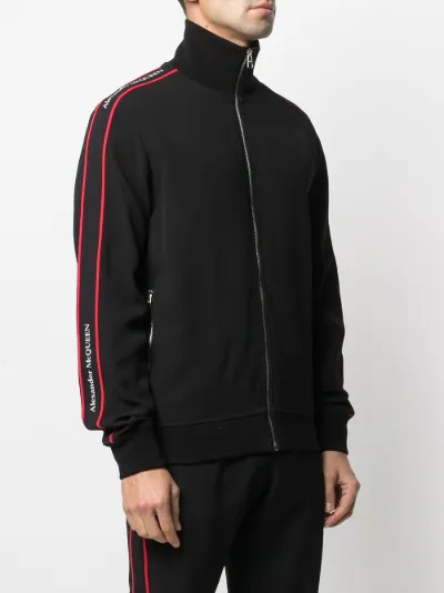 logo tape track jacket