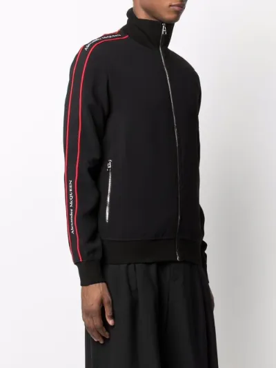 logo tape track jacket