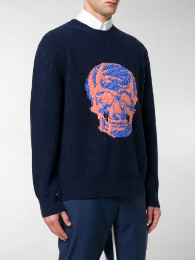 alexander mcqueen blu elettrico