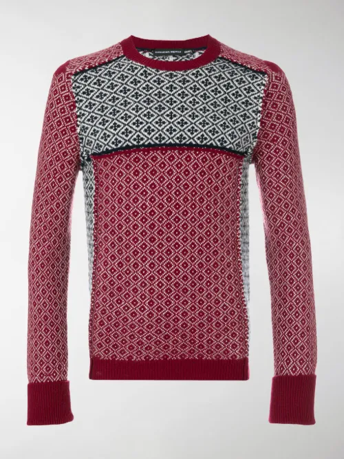 Alexander McQueen - Maglione Fair Isle