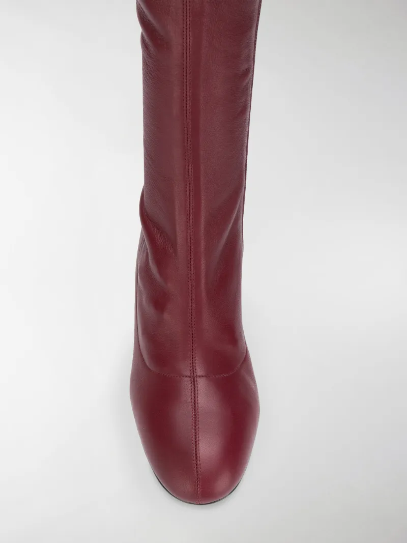 alexander mcqueen over the knee boots