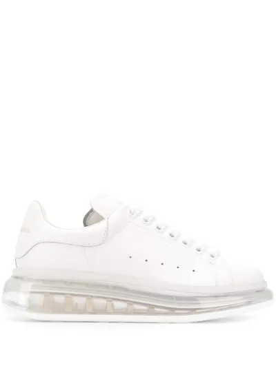 alexander mcqueen oversized leather sneakers