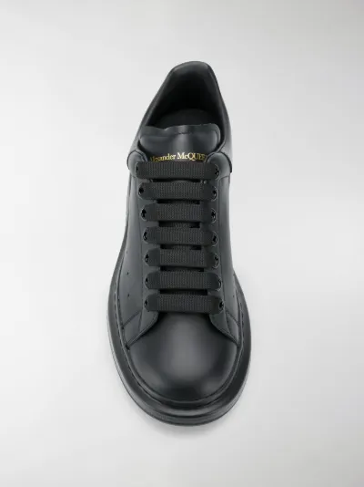 alexander mcqueen oversized leather sneakers